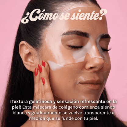 BioGlow Mascarilla Facial (8 Unidades) – Efecto Piel Jugosa y Reducción de Poros