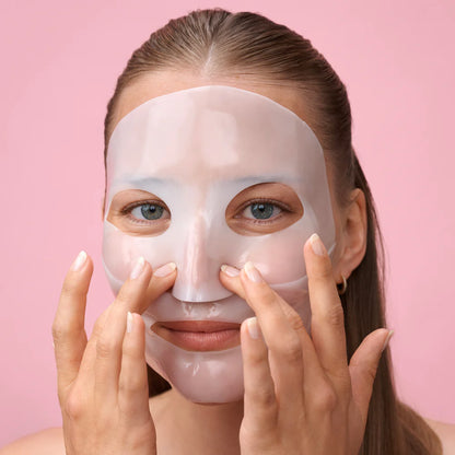 BioGlow Mascarilla Facial (8 Unidades) – Efecto Piel Jugosa y Reducción de Poros